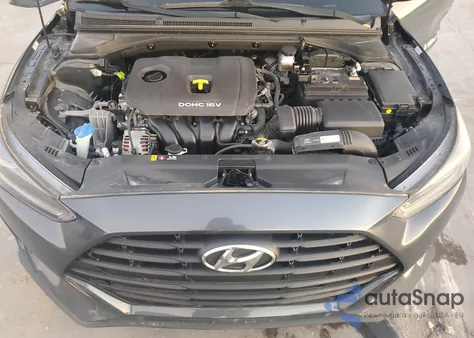 2020 Hyundai Veloster Base из США, поврежденный, VIN KMHTG6AF3LU021562